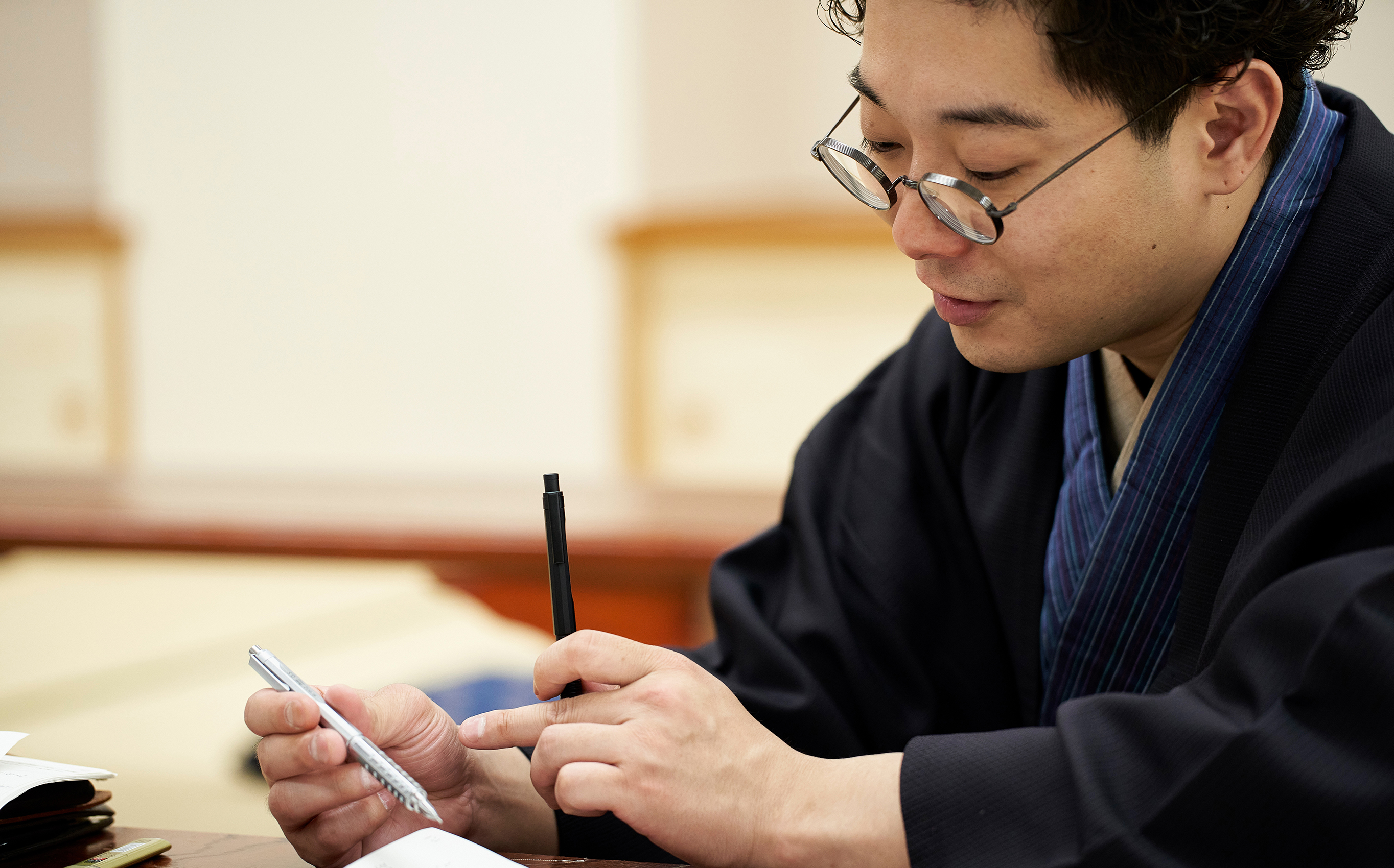 NOオレンズ、NO落語!?噺家人生を支えてくれる偏愛シャープペン。 落語家・柳亭小痴楽さん