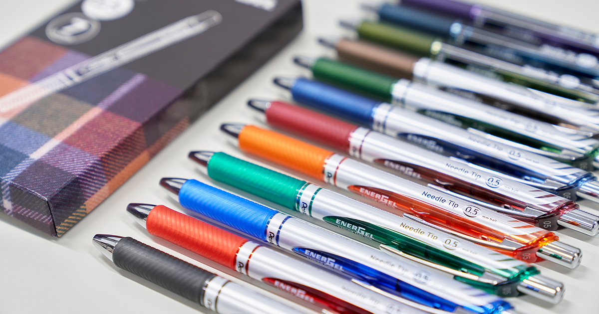 知る人ぞ知るボールペン「エナージェル」 全世界累計出荷本数12億本