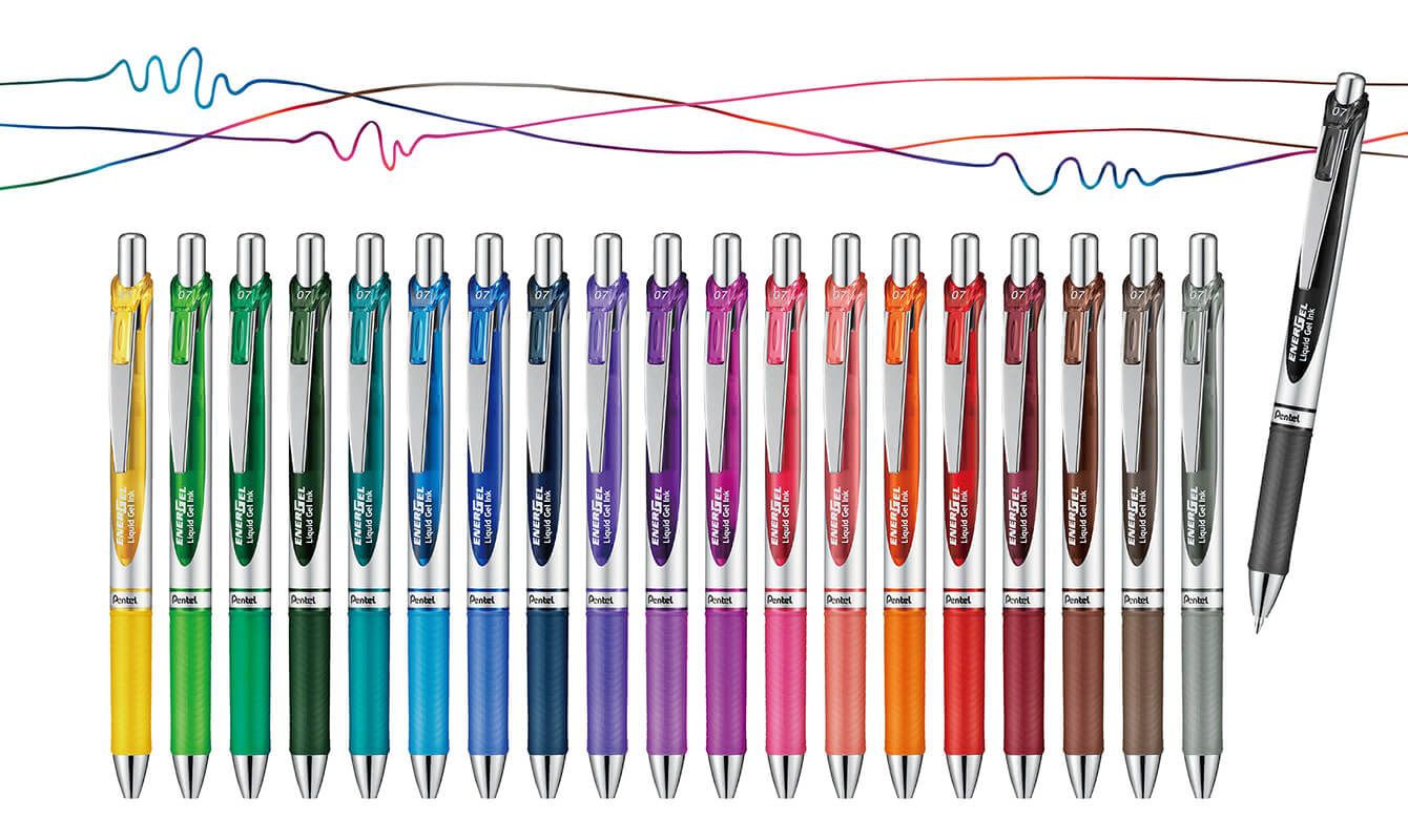 速乾ゲルインキボールペンが周年を記念して色展開に 全世界販売累計9億本超の エナージェル 発売周年企画第一弾として21年6月11日より新色を限定発売 ぺんてる株式会社
