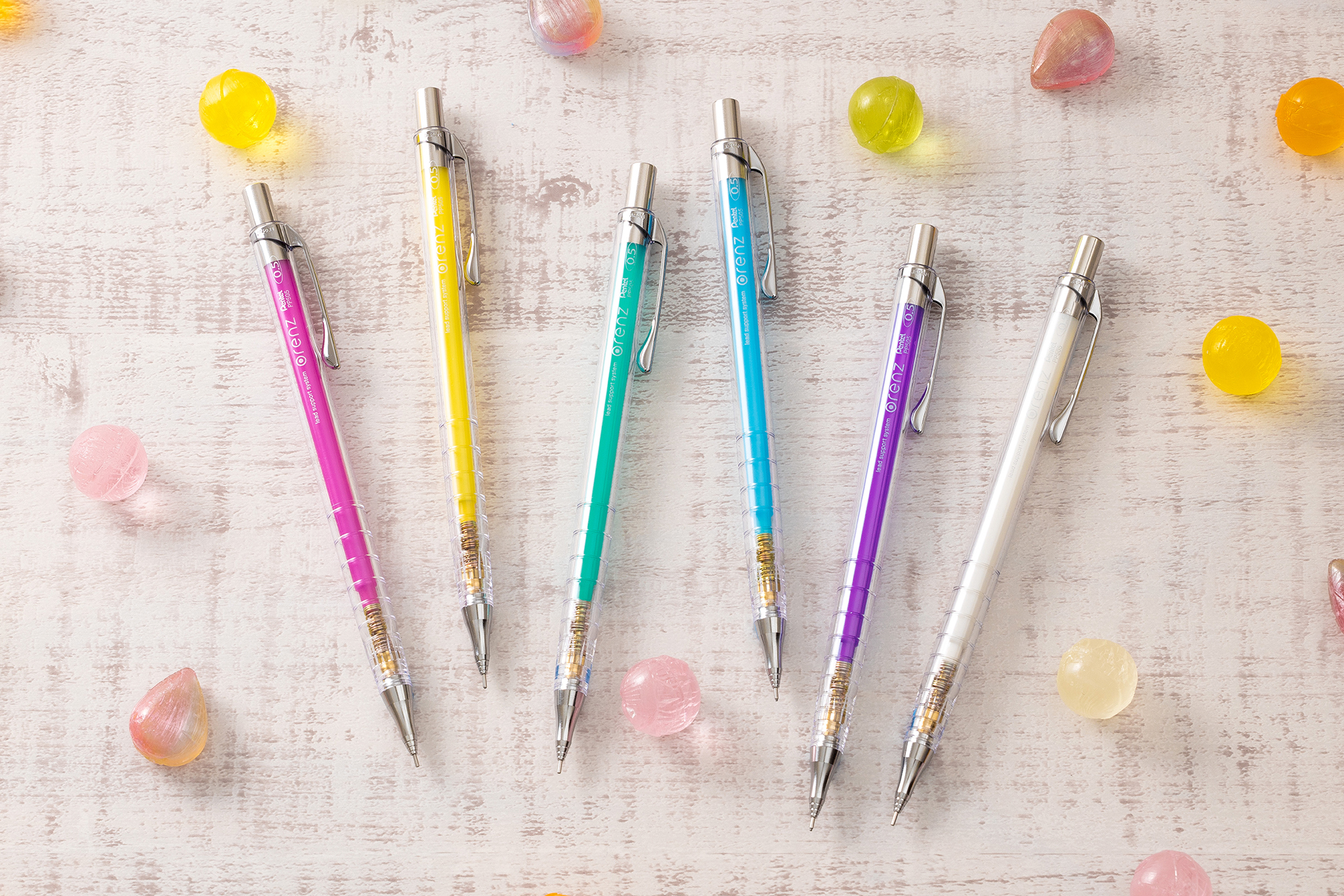 キャンディキャンディ HB 鉛筆6本入り 筆記具