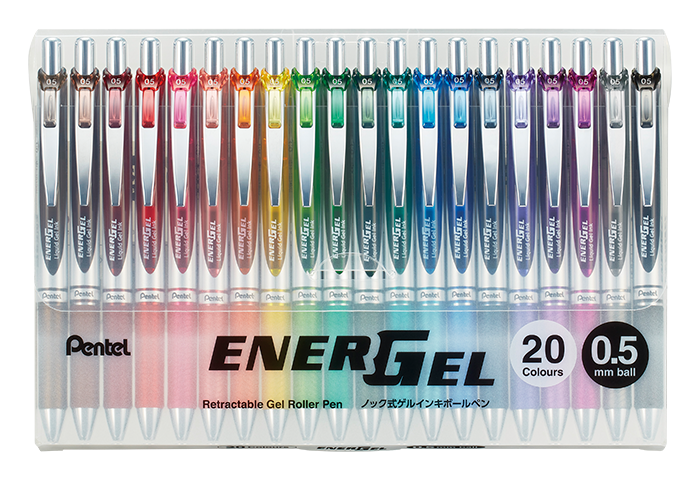 ENERGEL 20th ANNIVERSARY エナージェル発売20周年企画 | ぺんてる株式会社