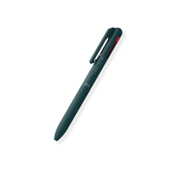 (まとめ) ぺんてる 3色ボールペン Calme 0.5mm ブラック BXAC35A 〔×50セット〕