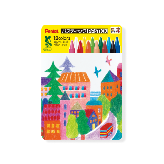 品番:GC2-12/セット色数:12色 バイオマスケース入り