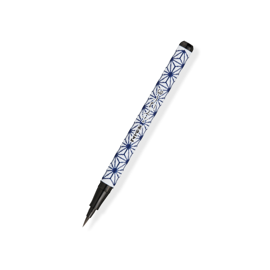 品番：XGFD40CA3-A インキ色：黒 軸柄：麻の葉柄